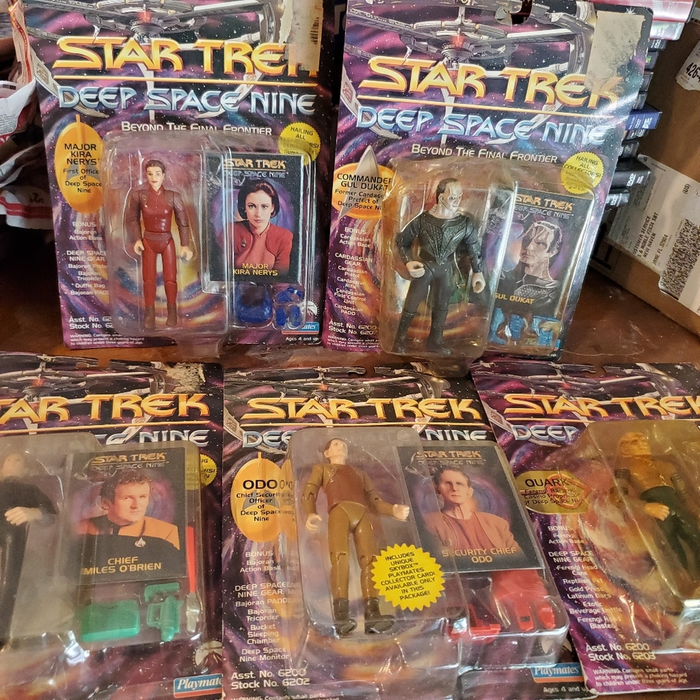 Star Trek Deep Space Nine Figurines Lot